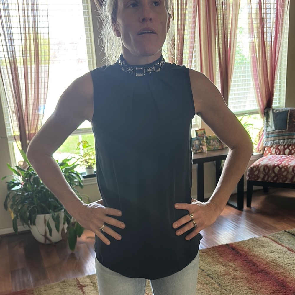 H&M Gray Sleeveless Tank Top